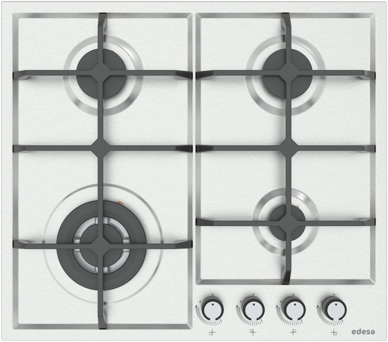 Encimera Edesa Gas 4 Focos Inox